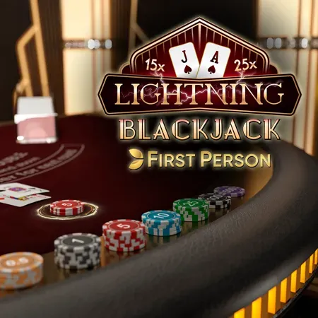First Person Lightning Blackjack