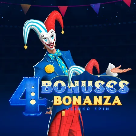 4 Bonuses Bonanza - Plinko Spin