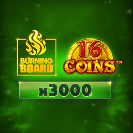 16 Coins: Burning Board Scratchcard